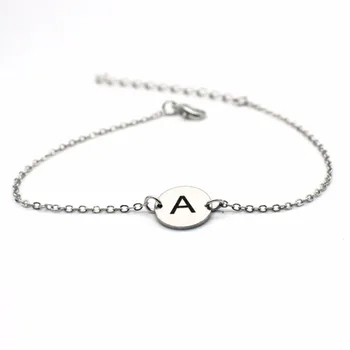 12pcs) 26 Alphabet Stanless Steel Initial Letter Name Bracelets Bangles Charm Jewelry 12mm Disc Letter Chain Bracelet
12pcs) 26 Alphabet Stanless Steel Initial Letter Name Bracelets Bangles Charm Jewelry 12mm Disc Letter Chain Bracelet