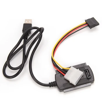 4 Pin Power Cable USB 2.0 to IDE SATA Adapter Cable for 2.5 3.5 HD HDD Hard Drive Adapter Converter Cable
4 Pin Power Cable USB 2.0 to IDE SATA Adapter Cable for 2.5 3.5 HD HDD Hard Drive Adapter Converter Cable