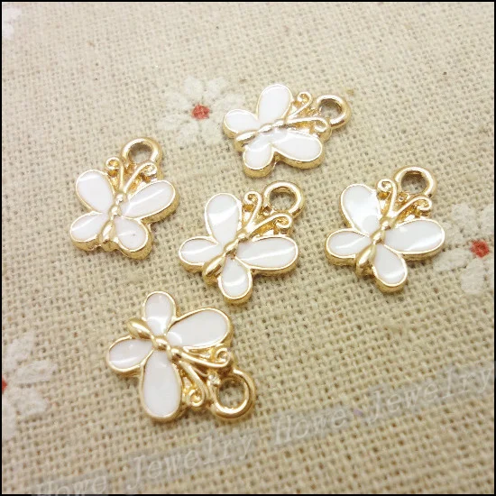 Wholesale 45 pcs Enamel Alloy Gold-color Jewelry Butterfly Pendants charms for bracelet necklace DIY jewelry making
Wholesale 45 pcs Enamel Alloy Gold-color Jewelry Butterfly Pendants charms for bracelet necklace DIY jewelry making