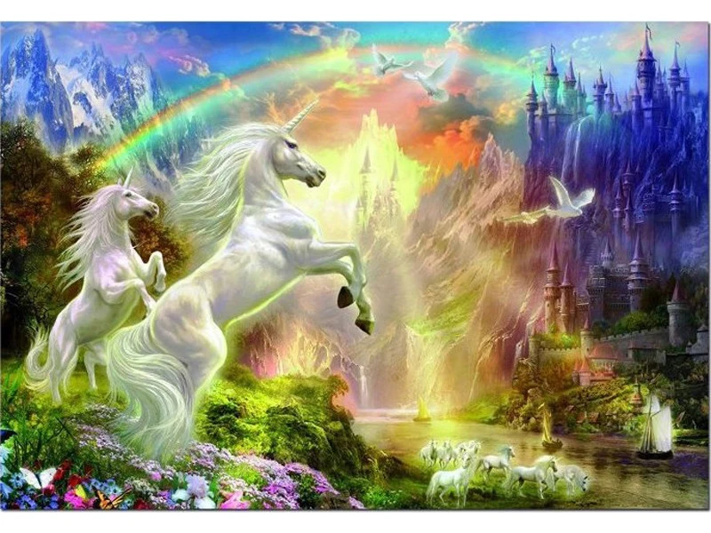 YIKEE diamond painting Unicorn,diamond painting square,full square diamond mosaic K709
YIKEE diamond painting Unicorn,diamond painting square,full square diamond mosaic K709