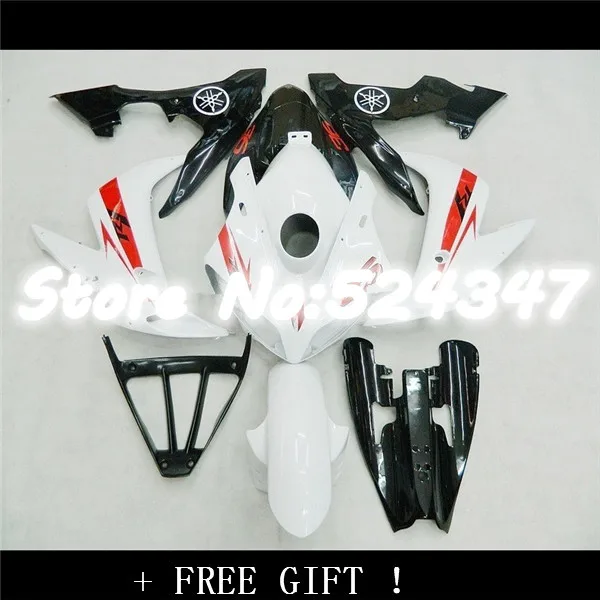 High quality fairing kit for YZFR1 04 05 06 red white black fairings set YZF R1 2004 2005 2006
High quality fairing kit for YZFR1 04 05 06 red white black fairings set YZF R1 2004 2005 2006