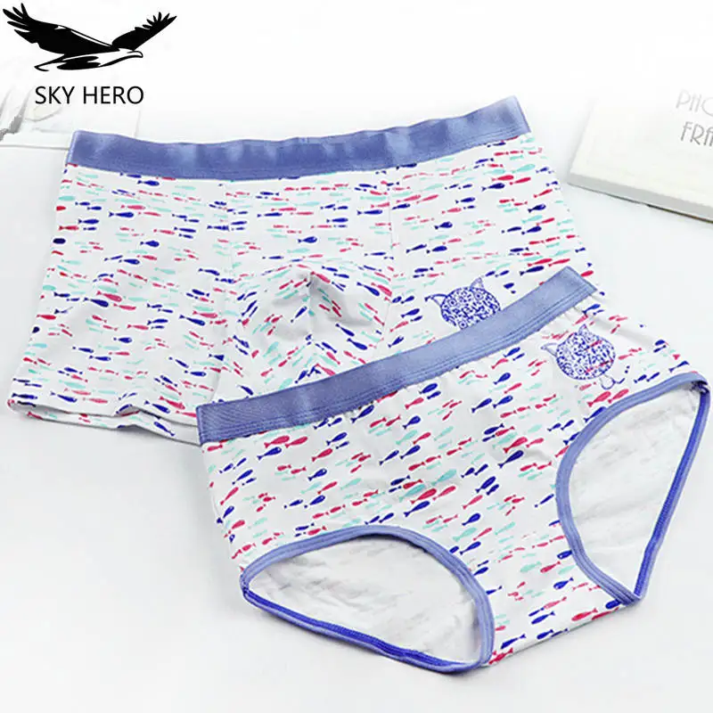 Lovers Couple Underwear Panties Hot Brand Men Boxers Women Lingerie Homme Cuecas Cotton Sexy Male Lady Lace Underpants Yzl
Lovers Couple Underwear Panties Hot Brand Men Boxers Women Lingerie Homme Cuecas Cotton Sexy Male Lady Lace Underpants Yzl