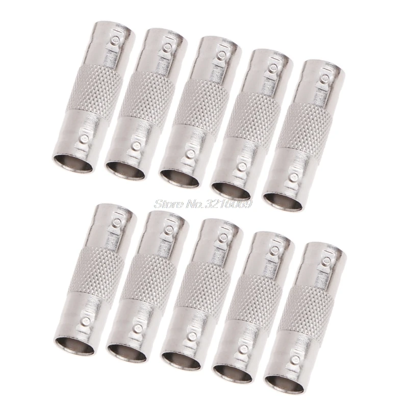 10pcs BNC Female To Female Inline Coupler Coax BNC Connector Extender For CCTV Camera Security Video Surveillance System
10pcs BNC Female To Female Inline Coupler Coax BNC Connector Extender For CCTV Camera Security Video Surveillance System
