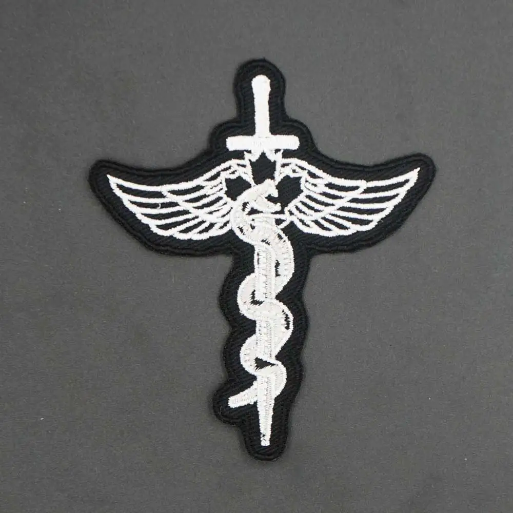 SNAKE WING sword Embroidered punk biker Patches Clothes Stickers Apparel Accessories Badge
SNAKE WING sword Embroidered punk biker Patches Clothes Stickers Apparel Accessories Badge