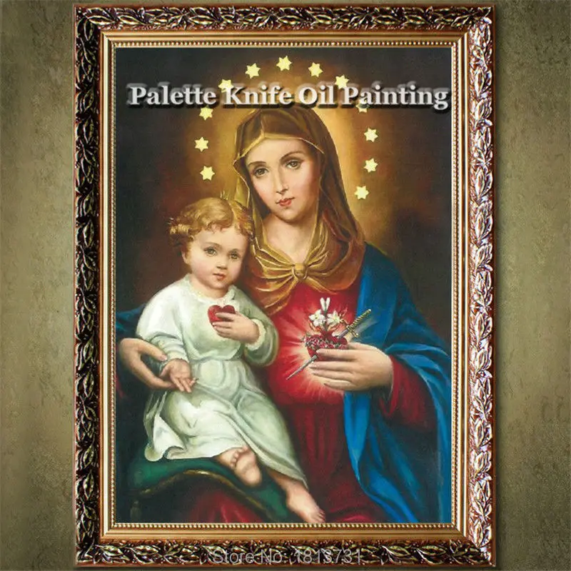 Home Decor Jesus Christ Virgin Mary Holding The Jesus Art Decor Painting Print Giclee Art Print On Canvas Ready to Frame 2
Home Decor Jesus Christ Virgin Mary Holding The Jesus Art Decor Painting Print Giclee Art Print On Canvas Ready to Frame 2