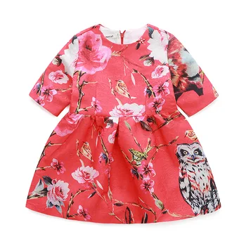 2016 high-grade jacquard custom dress spring and autumn period new Dress Girl dresses
2016 high-grade jacquard custom dress spring and autumn period new Dress Girl dresses