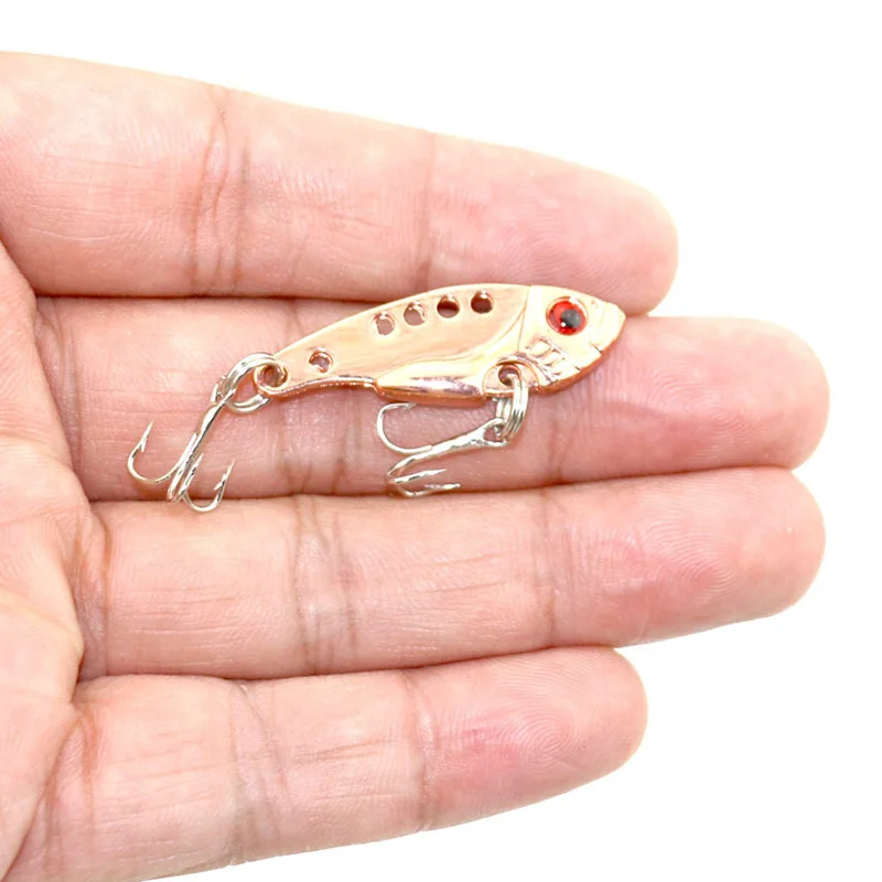 Hot Sell Metal VIB Reflective Fishing False Lure 3.5cm Bionic Sequin Hard Bait 3D Glasses Tackle Fish Wobbler Hard Bait
Hot Sell Metal VIB Reflective Fishing False Lure 3.5cm Bionic Sequin Hard Bait 3D Glasses Tackle Fish Wobbler Hard Bait
