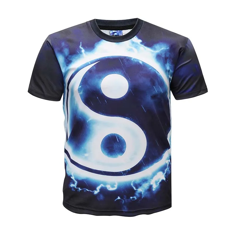 New Fashion Tai Chi Yin Yang T Shirt Boy Harajuku 3D printed T Shirt Short sleeve summer style Hip Hop streetwear tops
New Fashion Tai Chi Yin Yang T Shirt Boy Harajuku 3D printed T Shirt Short sleeve summer style Hip Hop streetwear tops