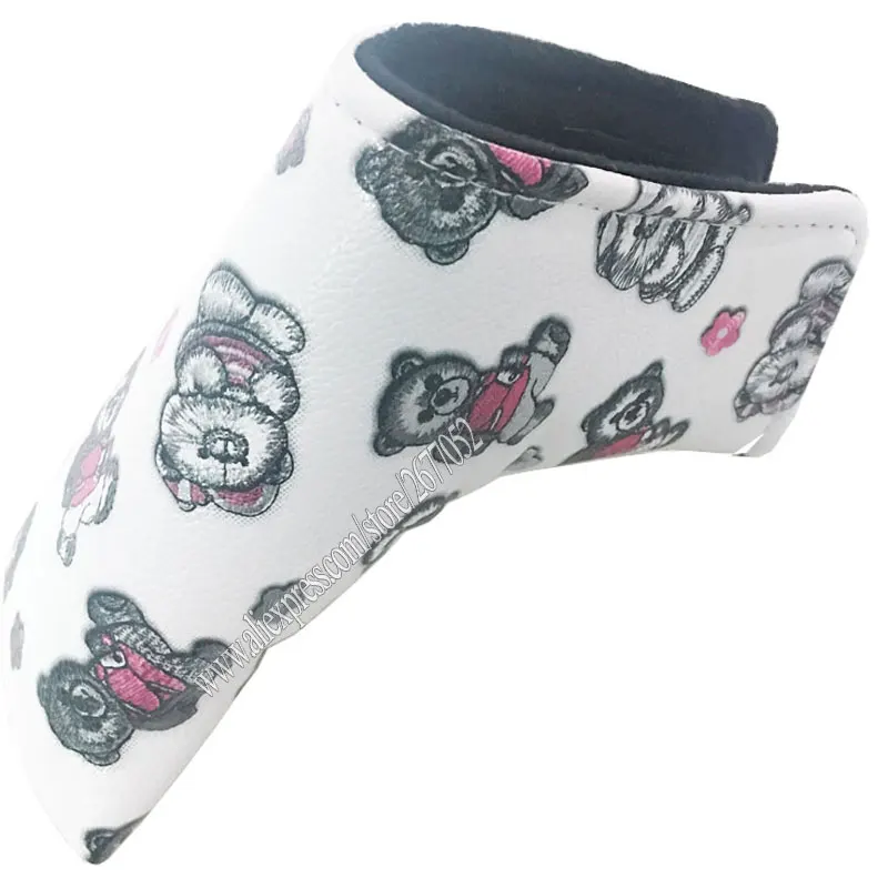 New Unisex Golf headcover high quality PU Bear T Golf Putter headcover white Golf Clubs headcover Cooyute Free shipping
New Unisex Golf headcover high quality PU Bear T Golf Putter headcover white Golf Clubs headcover Cooyute Free shipping