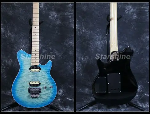 Starshine Electric Guitar CC-OPB Quilted Maple Top AXIS Style FR Bridge Zebra Pickups
Starshine Electric Guitar CC-OPB Quilted Maple Top AXIS Style FR Bridge Zebra Pickups