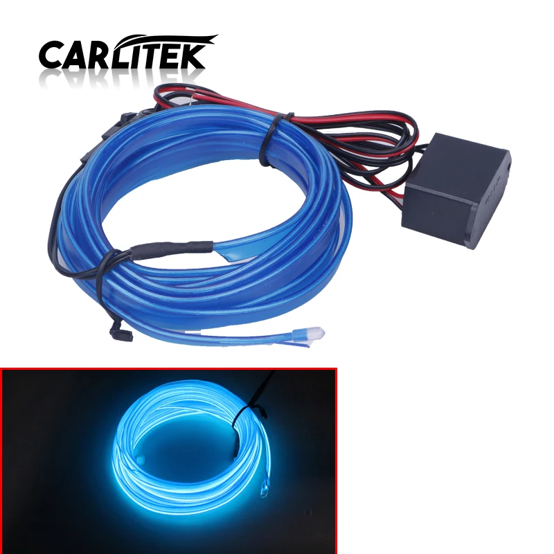 CARLitek 1set EL Wire Rope Car Strip Light Vehicle Automotivo Led Atmosphere Lighting Line for skoda octavia honda civic
CARLitek 1set EL Wire Rope Car Strip Light Vehicle Automotivo Led Atmosphere Lighting Line for skoda octavia honda civic