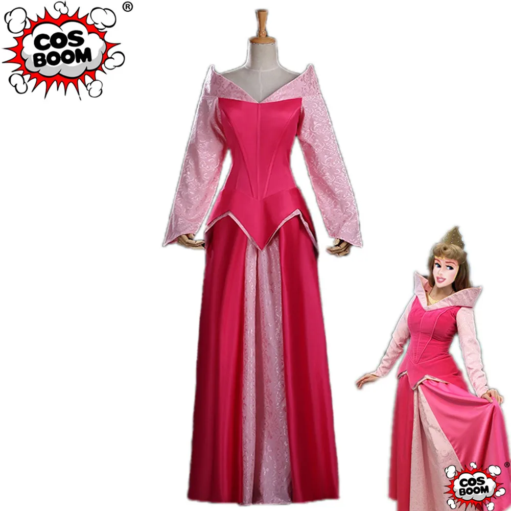 COSBOOM Sleeping Beauty Princess Costume Adult Aurora Cosplay Dress Women Halloween Carnival Party Cosplay Costume
COSBOOM Sleeping Beauty Princess Costume Adult Aurora Cosplay Dress Women Halloween Carnival Party Cosplay Costume