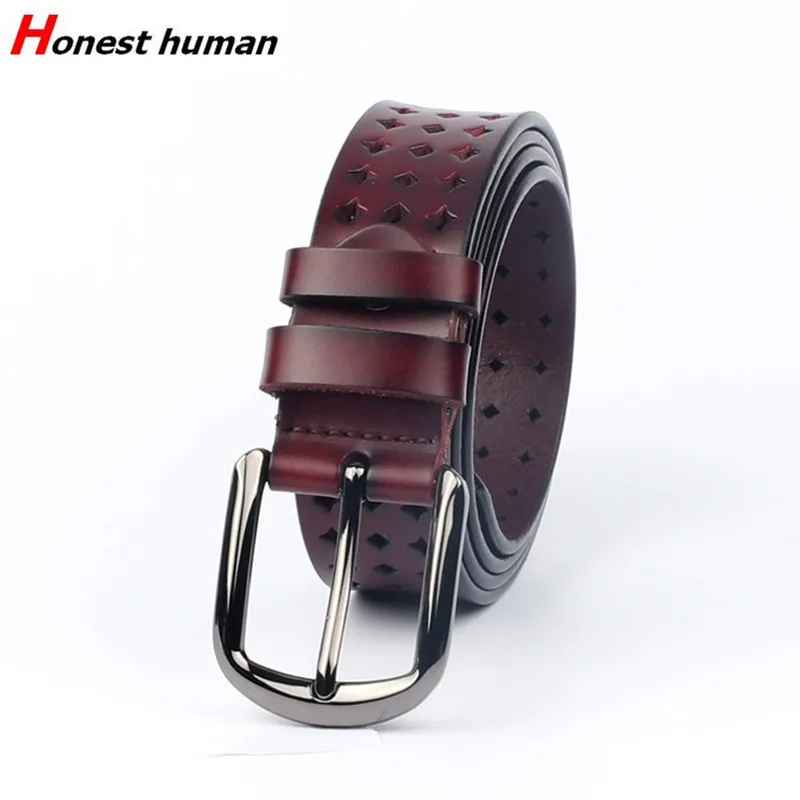 Brand Luxury Women Hollow Genuine Leather Belt Female Vintage Designer Pin Buckle Jeans Strap Summer Decorative Breathable Belt
Brand Luxury Women Hollow Genuine Leather Belt Female Vintage Designer Pin Buckle Jeans Strap Summer Decorative Breathable Belt