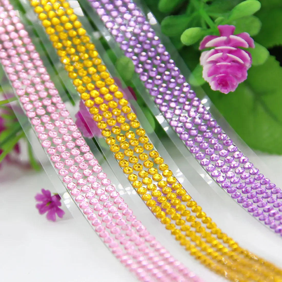 Crystal Colorful Acrylic Self-Adhesive Rhinestones Sticker Tape Craft Glitter Gem DIY Stickers for Scrapbooking Arts Decoration
Crystal Colorful Acrylic Self-Adhesive Rhinestones Sticker Tape Craft Glitter Gem DIY Stickers for Scrapbooking Arts Decoration