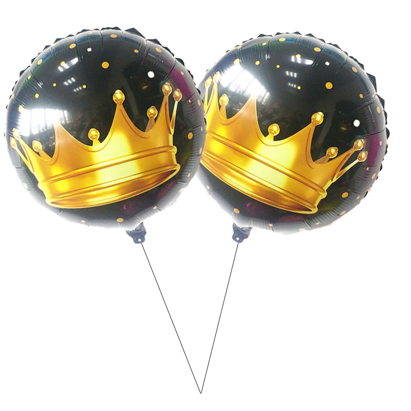 5pcs 18inch gold crown wedding Birthday foil balloons princess black Bachelorette Party Decoration globos baby shower gift toys
5pcs 18inch gold crown wedding Birthday foil balloons princess black Bachelorette Party Decoration globos baby shower gift toys