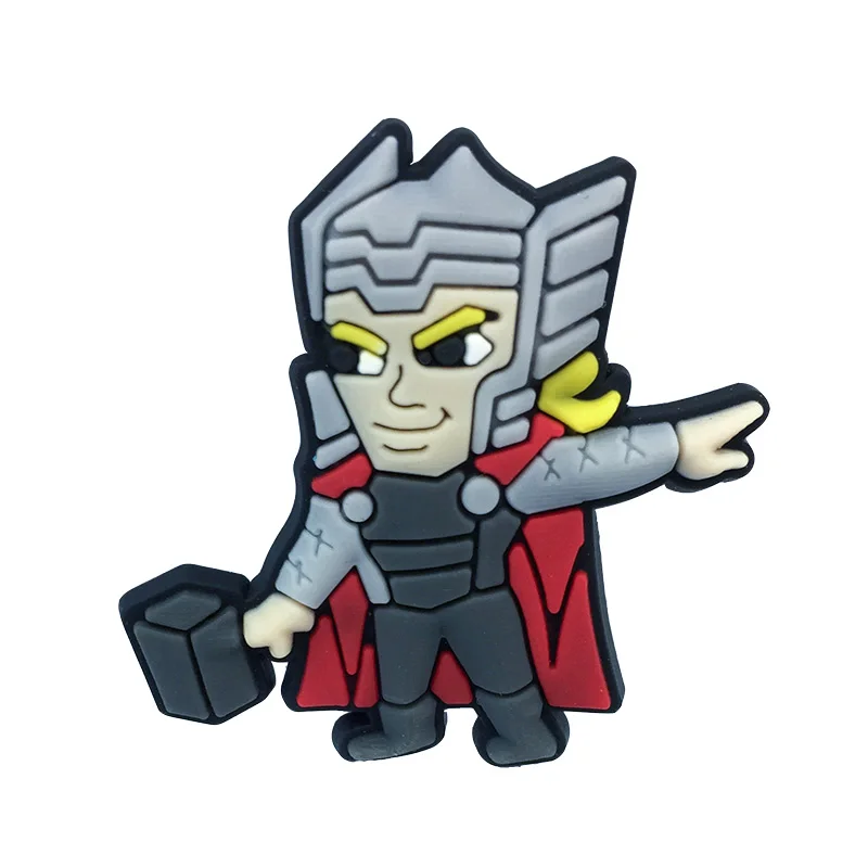 Free shipping 2pcs The thor shoe charms shoe accessories for wristbands croc jibz best gift for shoe decoration Kids gift
Free shipping 2pcs The thor shoe charms shoe accessories for wristbands croc jibz best gift for shoe decoration Kids gift