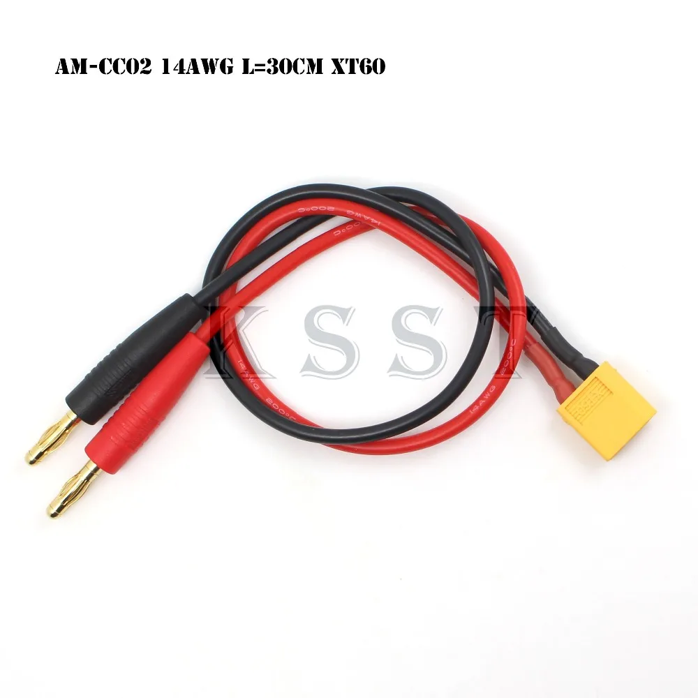 AM-CC02 30cm XT60 to 4.0 Banana Plug Balance Charge Cable for RC Helicopter Quadcopter XT60 Lipo Battery
AM-CC02 30cm XT60 to 4.0 Banana Plug Balance Charge Cable for RC Helicopter Quadcopter XT60 Lipo Battery