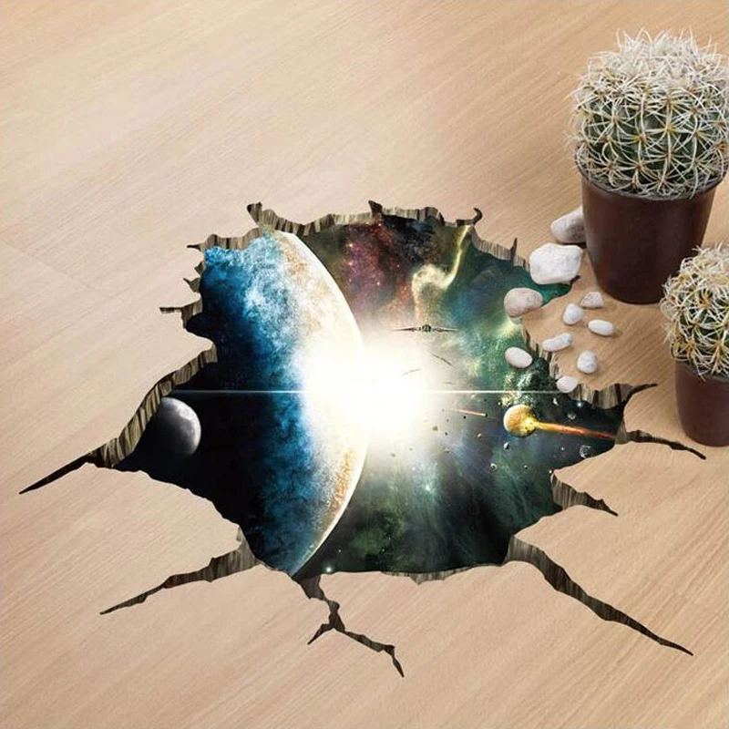 3d space floor stickers home decor self adhesive kids room ceiling wall decals removable baby bedroom wall stikers
3d space floor stickers home decor self adhesive kids room ceiling wall decals removable baby bedroom wall stikers