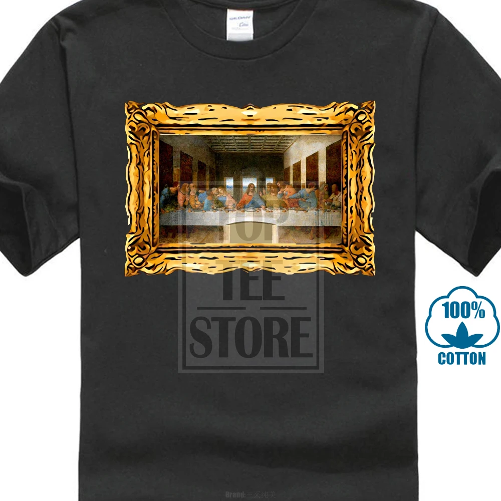 The Last Supper Leonardo Da Vinci Famous Art Painting Artist T Shirts Funny Funny Shirts Men High Quality New Arrival
The Last Supper Leonardo Da Vinci Famous Art Painting Artist T Shirts Funny Funny Shirts Men High Quality New Arrival