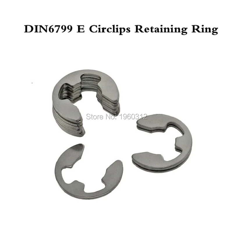 100Pcs/lot DIN6799 GB896 M304 M1.5/2/2.5/3/4/5/6/7/8/9/10 Stainless Steel A2 E Clip / Circlips Retaining Ring For Shafts
100Pcs/lot DIN6799 GB896 M304 M1.5/2/2.5/3/4/5/6/7/8/9/10 Stainless Steel A2 E Clip / Circlips Retaining Ring For Shafts