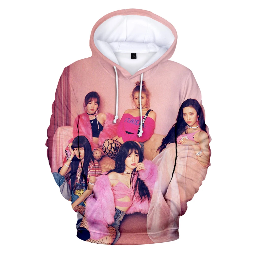TJ Garment 3D Red Velvet Hoodies Sweatshirt Korean Team Hoodies Oversize Kpop Women/men Pullovers Casual Hoodies Sweatshirt
TJ Garment 3D Red Velvet Hoodies Sweatshirt Korean Team Hoodies Oversize Kpop Women/men Pullovers Casual Hoodies Sweatshirt