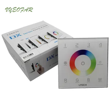 New DX8 rgbw led controller 4 Zones control 100V-240V RF Remote 2.4G+DMX512 master wall mount Touch panel control rgbw strip
New DX8 rgbw led controller 4 Zones control 100V-240V RF Remote 2.4G+DMX512 master wall mount Touch panel control rgbw strip