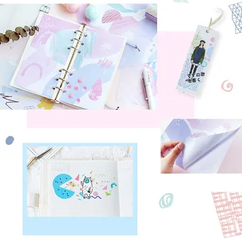 8PCS Background Sticker Handbook Decoration With TN Material Separator Page Stationery School&Office Supplies
8PCS Background Sticker Handbook Decoration With TN Material Separator Page Stationery School&Office Supplies