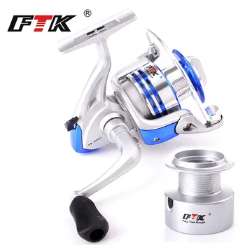 FTK Metal Fishing Reel 3BB 4.8:1 5.3:1 Spinning Reel ST2000 -ST5000 Carp Fishing Reels Sea Rod Reel Fishing Tackle Pesca
FTK Metal Fishing Reel 3BB 4.8:1 5.3:1 Spinning Reel ST2000 -ST5000 Carp Fishing Reels Sea Rod Reel Fishing Tackle Pesca