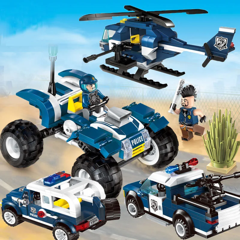 City Police Series Cops Vehicle Robber Educational Bricks Building Blocks Fun Toys Kids Children Toy Compatible with Legoed Gift
City Police Series Cops Vehicle Robber Educational Bricks Building Blocks Fun Toys Kids Children Toy Compatible with Legoed Gift