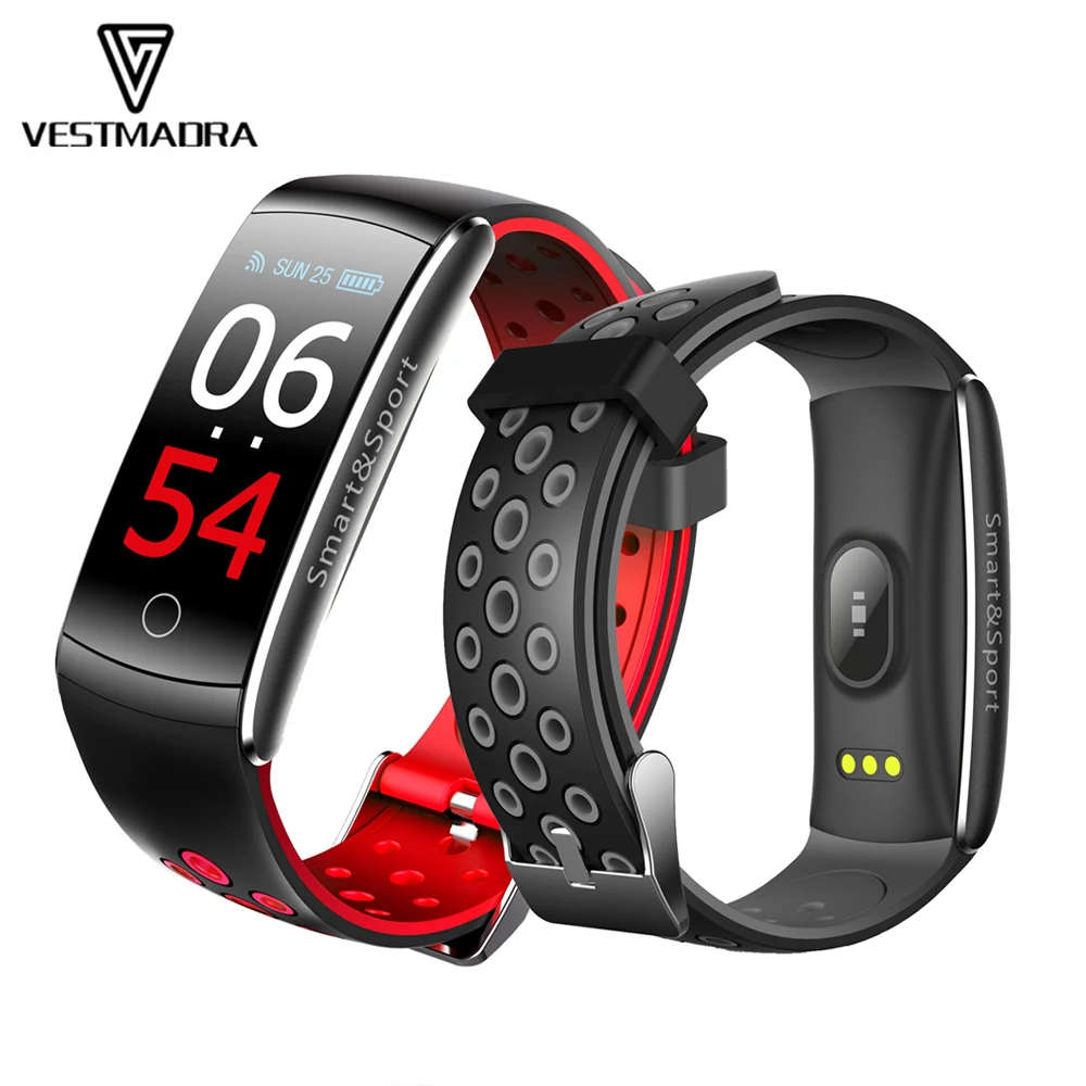 VESTMADRA Q8S IPS Color Screen Smart Bracelet Blood Pressure Fitness Tracker Smart Wristband Heart Rate Monitor Waterproof Watch
VESTMADRA Q8S IPS Color Screen Smart Bracelet Blood Pressure Fitness Tracker Smart Wristband Heart Rate Monitor Waterproof Watch