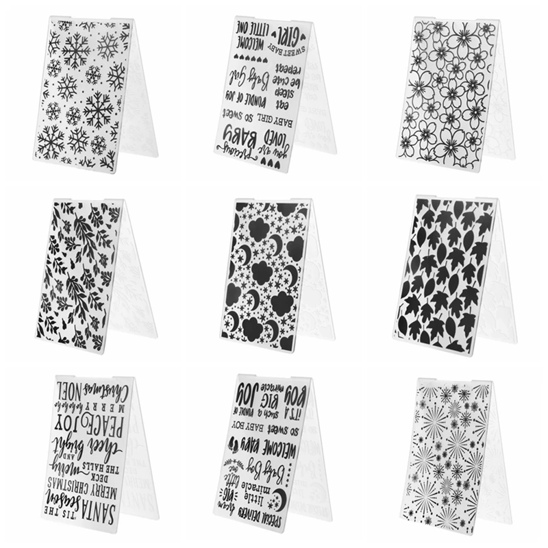 Mixed Background Embossing Folder For Scrapbook DIY Album Card Tool Plastic Template Stamp Card Making Decoration
Mixed Background Embossing Folder For Scrapbook DIY Album Card Tool Plastic Template Stamp Card Making Decoration