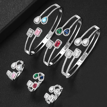 missvikki Romantic BA+RI Full Shiny CZ Shiny Open Cross Bangle+Ring Set for Women Bridal Wedding Party Show Ladies Romantic Gift
missvikki Romantic BA+RI Full Shiny CZ Shiny Open Cross Bangle+Ring Set for Women Bridal Wedding Party Show Ladies Romantic Gift