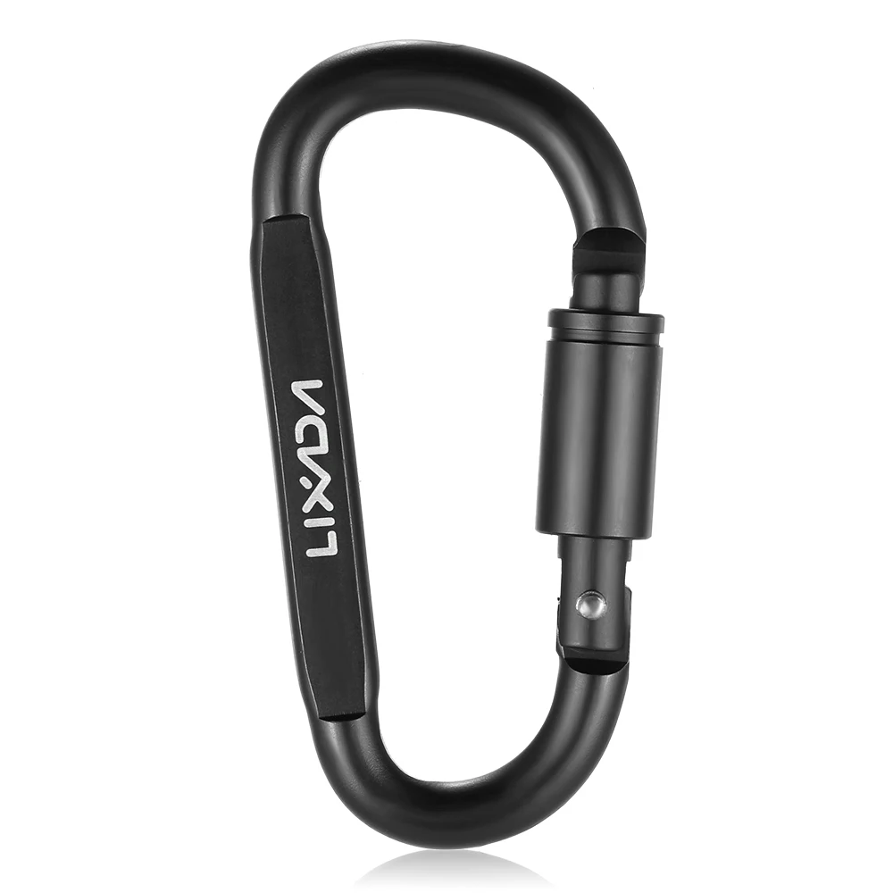 Lixada Outdoor Camping Equipment Aluminum Alloy Carabiner D-ring Locking Climbing Carabiner Hook Buckle Keychain for Climbing
Lixada Outdoor Camping Equipment Aluminum Alloy Carabiner D-ring Locking Climbing Carabiner Hook Buckle Keychain for Climbing