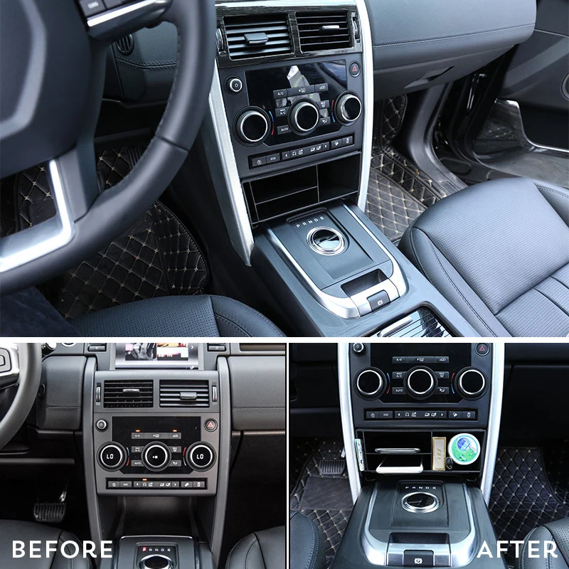 Car-styling Plastic Central Console Multifunction Storage Box Phone Tray Accessory For Land Rover Discovery Sport 2015
Car-styling Plastic Central Console Multifunction Storage Box Phone Tray Accessory For Land Rover Discovery Sport 2015