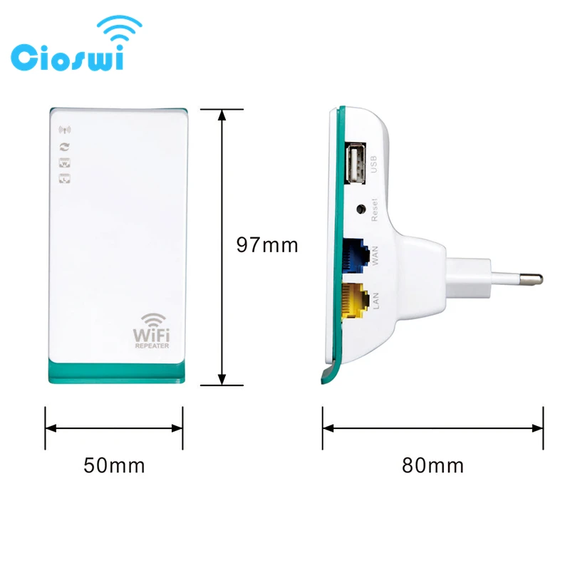 Cioswi High Speed Mini Wifi Repeater Router Wireless Repeater Wifi Booster Wi-Fi Extender Repetidor 802.11N/B/G Access Point
Cioswi High Speed Mini Wifi Repeater Router Wireless Repeater Wifi Booster Wi-Fi Extender Repetidor 802.11N/B/G Access Point