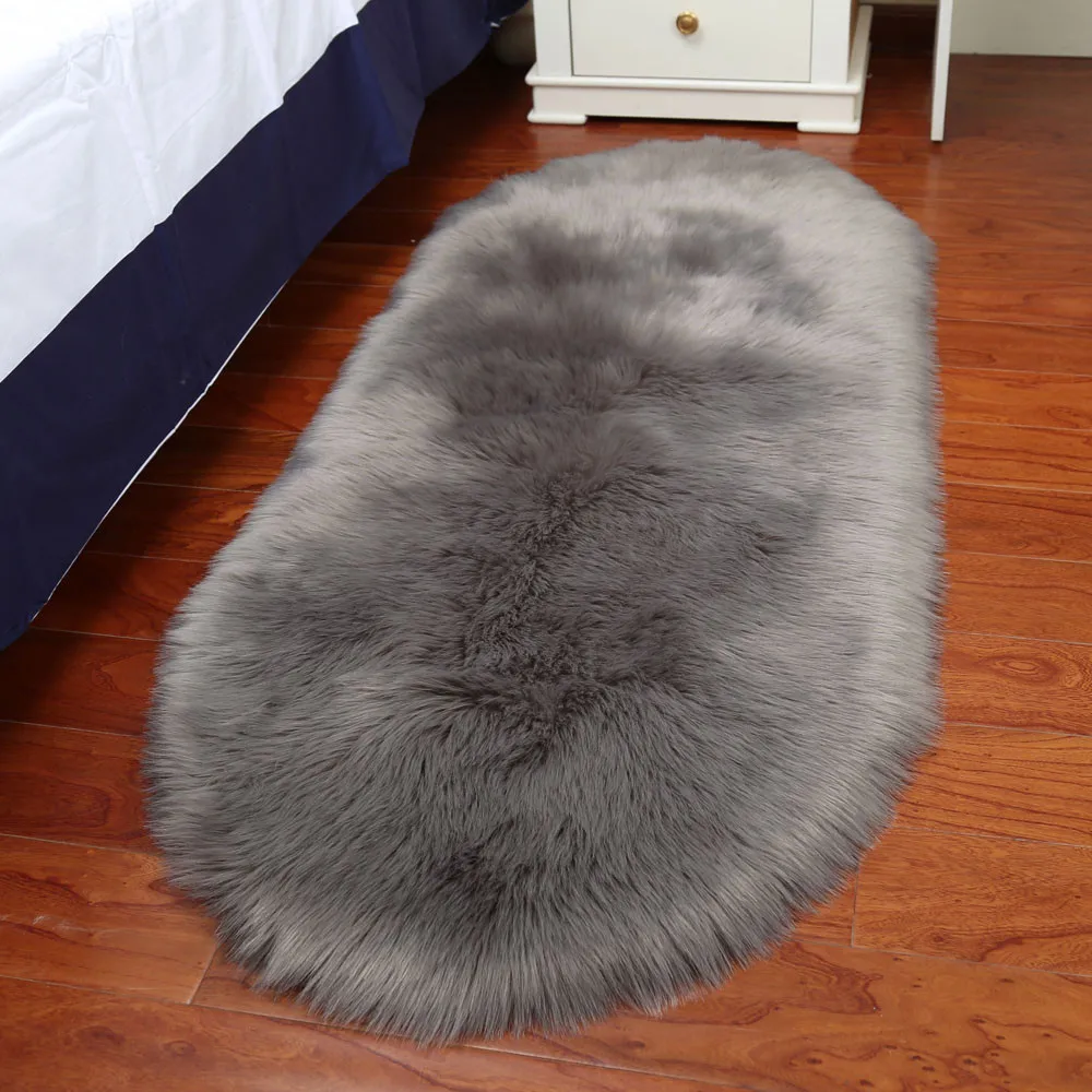 Soft Rug Chair Cover Artificial Sheepskin Wool Warm Hairy Carpet Seat Mats Rug Schapenvacht Vloerkleed Area Rug Vloerkleed
Soft Rug Chair Cover Artificial Sheepskin Wool Warm Hairy Carpet Seat Mats Rug Schapenvacht Vloerkleed Area Rug Vloerkleed