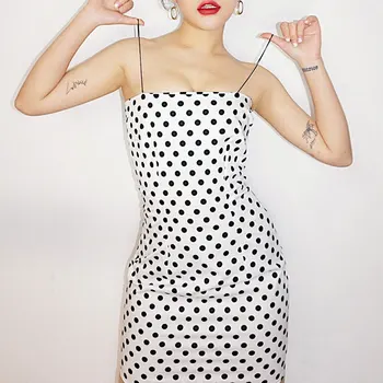 Ladies sexy sling tube top holiday nightclub dress polka dot slim bag hip dress hh105
Ladies sexy sling tube top holiday nightclub dress polka dot slim bag hip dress hh105