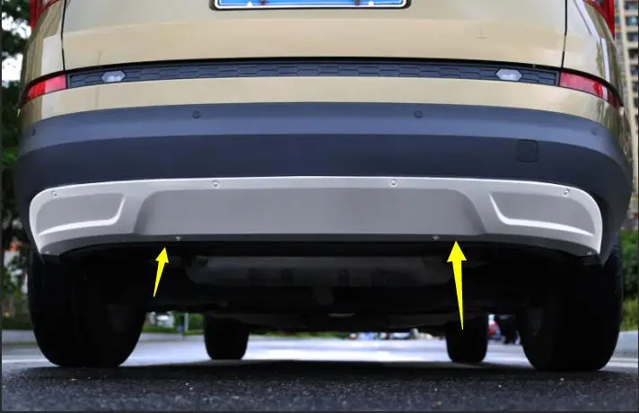 for Skoda kodiak stainless steel front and rear guard bumper body anti-collision decorative accessories 
for Skoda kodiak stainless steel front and rear guard bumper body anti-collision decorative accessories