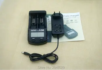 LCD VariCore V30 Charger 18650 3.7 18350 26650 25500 16340 18500 14450 10440 17500 1.2 V AA AAA NiMH Rechargeable Li-Battery Cha
LCD VariCore V30 Charger 18650 3.7 18350 26650 25500 16340 18500 14450 10440 17500 1.2 V AA AAA NiMH Rechargeable Li-Battery Cha