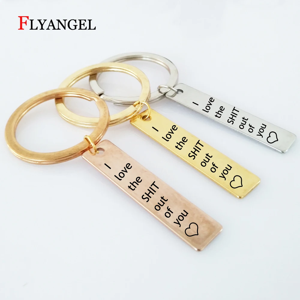 Charming I Love the SHIT out of you Heart Keychain for Men Women Lovers Key Ring Chain Couple Jewelry Valentine's Day Gifts
Charming I Love the SHIT out of you Heart Keychain for Men Women Lovers Key Ring Chain Couple Jewelry Valentine's Day Gifts