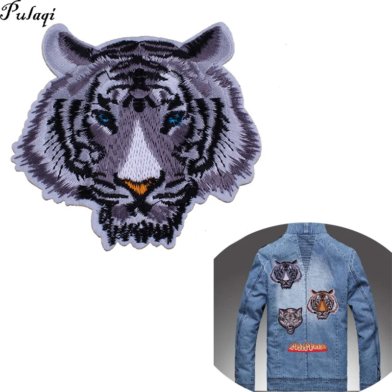 Pulaqi Tiger Clothes Patches Fine Embroidered Stickers Iron-on Patch DIY Handmade Decoration Appliques for Jeans Coats T-shirt H
Pulaqi Tiger Clothes Patches Fine Embroidered Stickers Iron-on Patch DIY Handmade Decoration Appliques for Jeans Coats T-shirt H