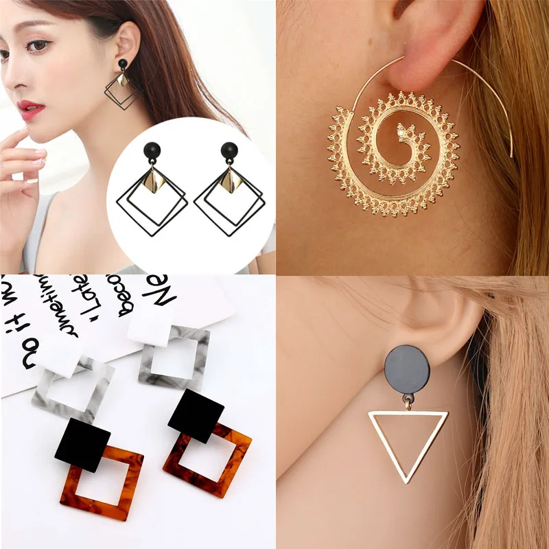Korean Sequins Geometric Earring Women Jewelry Temperament Long Matte Pendant Earrings Elegant Statement Earrings Bijoux Female
Korean Sequins Geometric Earring Women Jewelry Temperament Long Matte Pendant Earrings Elegant Statement Earrings Bijoux Female