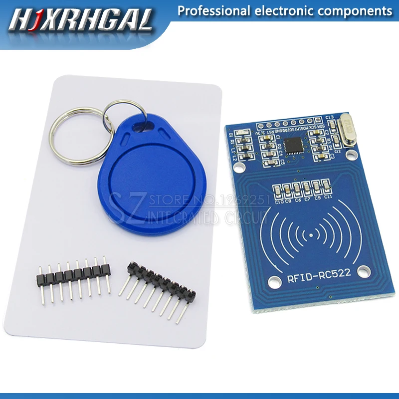 1pcs MFRC-522 RC522 mfrc 522 RFID RF IC card inductive module with free S50 Fudan card key chain new hjxrhgal
1pcs MFRC-522 RC522 mfrc 522 RFID RF IC card inductive module with free S50 Fudan card key chain new hjxrhgal