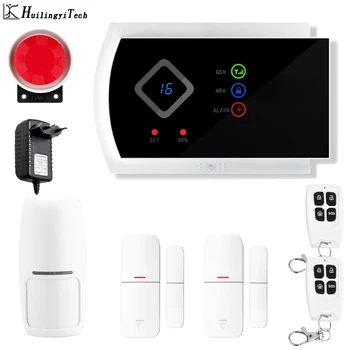 HuilingyiTech Wireless SIM GSM Home RFID Burglar Security System Kit GSM Alarm System Sensor kit English,Russian
HuilingyiTech Wireless SIM GSM Home RFID Burglar Security System Kit GSM Alarm System Sensor kit English,Russian