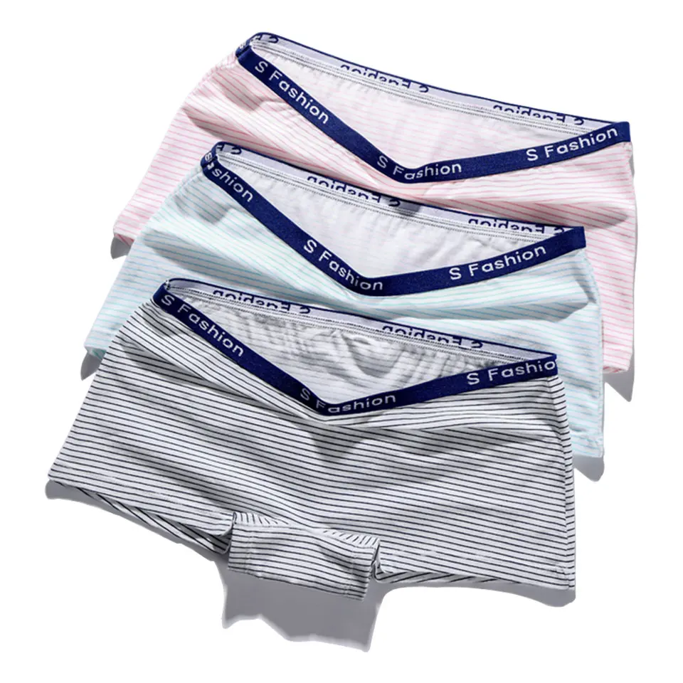 Boyshort Women Panties Cotton Soft Underwear Lovely Girl Briefs Mid Waist Striped Lingerie Female Seamless Panty High Quality
Boyshort Women Panties Cotton Soft Underwear Lovely Girl Briefs Mid Waist Striped Lingerie Female Seamless Panty High Quality