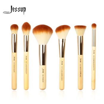 Jessup Brand 6pcs Bamboo Professional Makeup Brushes Sets Beauty Tools Make up Brush kit Buffer Paint Cheek Highlight Powder
Jessup Brand 6pcs Bamboo Professional Makeup Brushes Sets Beauty Tools Make up Brush kit Buffer Paint Cheek Highlight Powder