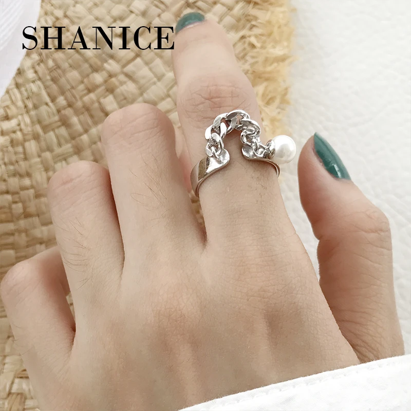 Shanice 925 sterling silver N chain rings for women opening silver ring anel feminino bague aneis silver 925 jewelry anillos
Shanice 925 sterling silver N chain rings for women opening silver ring anel feminino bague aneis silver 925 jewelry anillos
