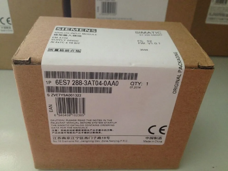 6ES7 288-3AT04-0AA0,6ES7288-3AT04-0AA0,6ES72883AT040AA0,SIMATIC S7-200 SMART, NEW AND ORIGINAL FAST DELIVERY
6ES7 288-3AT04-0AA0,6ES7288-3AT04-0AA0,6ES72883AT040AA0,SIMATIC S7-200 SMART, NEW AND ORIGINAL FAST DELIVERY