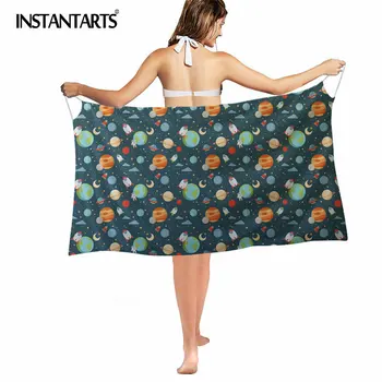 INSTANTARTS Cartoon Space Print Sexy Women Bikini Cover Ups Chiffon Swimsuits Beach Swim Suit Dress Summer Beach Dress Tunic
INSTANTARTS Cartoon Space Print Sexy Women Bikini Cover Ups Chiffon Swimsuits Beach Swim Suit Dress Summer Beach Dress Tunic