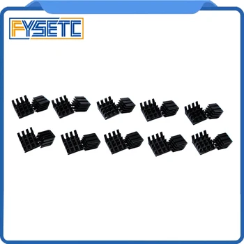 10 Sets Raspberry Pi Heatsinks Cooler Aluminum Black With Adhesive Heat Sink Set Kit For Cooling Raspberry Pi 3 / 2 Model B
10 Sets Raspberry Pi Heatsinks Cooler Aluminum Black With Adhesive Heat Sink Set Kit For Cooling Raspberry Pi 3 / 2 Model B
